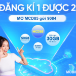 Đăng ký gói cước MCD85 Mobifone rinh ưu đãi khủng