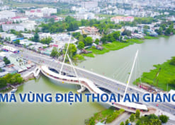 Mã vùng điện thoại An Giang là số mấy?