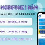 Cách đăng ký gói cước 4G Mobifone 1 năm 12 tháng