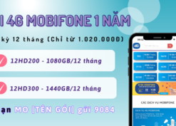 Cách đăng ký gói cước 4G Mobifone 1 năm 12 tháng