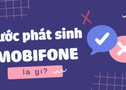 Cước phát sinh Mobifone là gì?