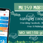 Đăng ký gói cước ME159 Mobifone có ngay 180GB, miễn phí dùng MXH, học tiếng Anh