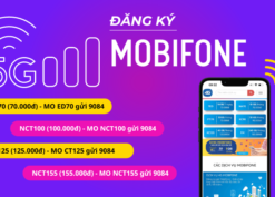 Cách đăng ký 5G Mobifone 1 tháng, 1 năm ưu đãi data khủng