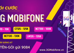 Bảng các gói cước 5G Mobifone ưu đãi siêu khủng