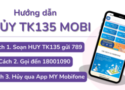 Hướng dẫn cách hủy gói cước TK135 Mobifone