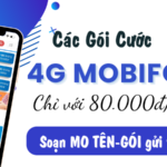 Tổng hợp các gói cước 4G Mobifone 80K/tháng