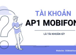 Tài khoản AP1 Mobifone là tài khoản tiền ứng của Mobifone