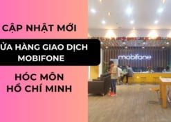 Cập nhật địa chỉ cửa hàng Mobifone Hóc Môn, Hồ Chí Minh