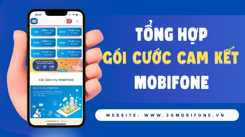 Danh sách các gói cước cam kết Mobifone