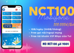 Đăng ký gói cước NCT100 Mobifone nhận combo gọi và data giá siêu rẻ