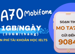 Đăng ký gói cước TA70 Mobifone có ưu đãi siêu hấp dẫn