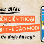 Cách đổi tiền điện thoại sang thẻ cào Mobifone