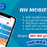 Gói cước NH Mobifone miễn phí 8GB data, gọi thoại, SMS và tài khoản VIP NCT