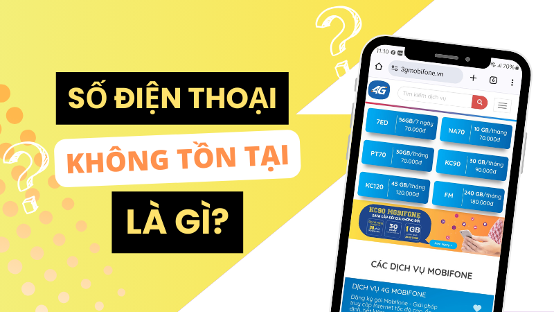 Số điện thoại không tồn tại là gì?