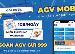 Đăng ký gói cước AGV Mobifone miễn phí data và tiện ích MobiAgri dùng cả ngày