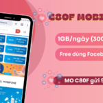 Cách đăng ký gói C80F Mobifone nhận ngay 30GB, miễn phí dùng Facebook, ClipTV