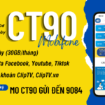 Đăng ký gói cước CT90 Mobifone có data khủng dùng cả tháng