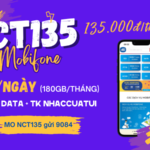 Đăng ký gói cước NCT135 Mobifone rinh data khủng và tiện ích Nhaccuatui thả ga