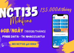 Đăng ký gói cước NCT135 Mobifone rinh data khủng và tiện ích Nhaccuatui thả ga