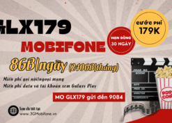 Đăng ký gói cước GLX179 Mobifone miễn phí 240GB/tháng, gọi free 30 ngày