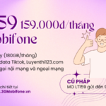 Đăng ký gói cước LT159 Mobifone miễn phí siêu data và gọi thả ga 30 ngày