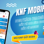 Gói cước KNF Mobifone ưu đãi 30GB, miễn phí Facebook, Mobiedu