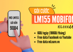 Đăng ký gói cước LM155 Mobifone có ngay data siêu khủng