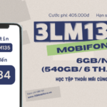 Đăng ký gói cước 3LM135 Mobifone nhận 540GB data và dùng mLear.vn