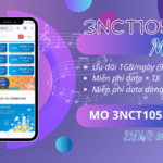 Gói 3NCT105 Mobifone ưu đãi 90GB/3 tháng, miễn phí giải trí