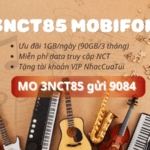 Đăng ký gói NCT85 Mobifone 3 tháng có ngay 90GB, miễn phí dùng NCT