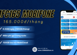 Đăng ký gói cước MFC165 Mobifone rinh combo ưu đãi