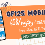 Đăng ký gói OF125 Mobifone nhận 180GB data, Free MobiEdu chỉ 125.000đ