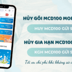 Cách hủy gói MCD100 Mobifone bằng tin nhắn qua tổng đài 999 của Mobifone