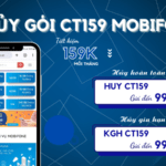 Hủy gói cước CT159 Mobifone đơn giản bằng tin nhắn