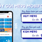 Hủy gói cước ME90 Mobifone đơn giản bằng tin nhắn