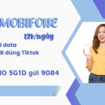 Gói cước 5G1D Mobifone chỉ 12k có ngay 8GB, miễn phú dùng Tiktok